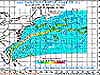 Western Atlantic surface currents