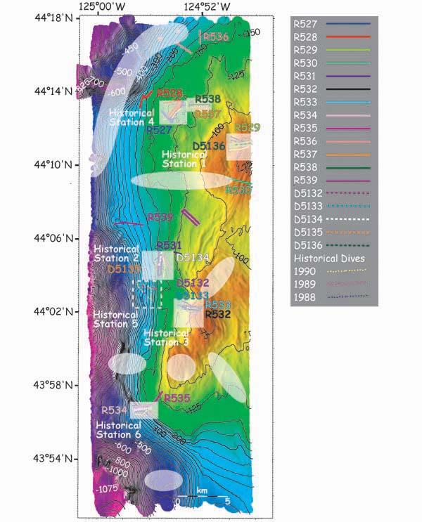 color bathymetry