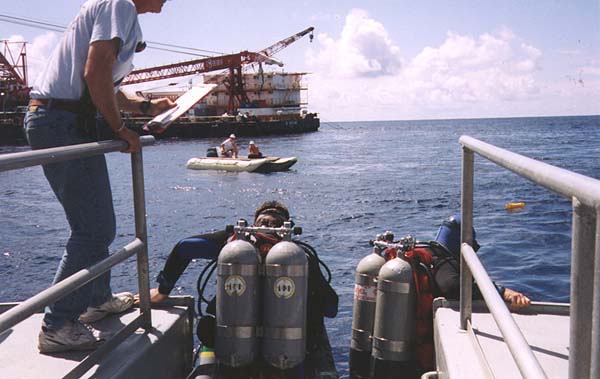 NOAA divers