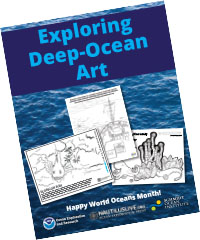 Exploring Deep-Ocean Art Coloring Book