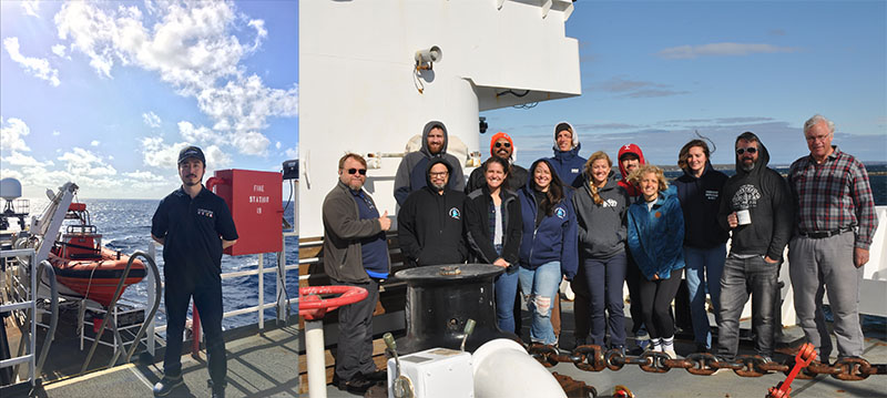 NOAA Ocean Exploration Knauss Marine Policy Fellow, Liang Wu, joining NOAA Ship Okeanos Explorer’s 2022 Puerto Rico Mapping and Deep-Sea Camera Demonstration expedition in April as part of the exploration team.