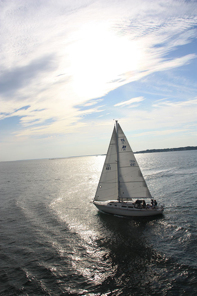 This was taken in the ocean on the way back from Nantucket Island August of 2012.