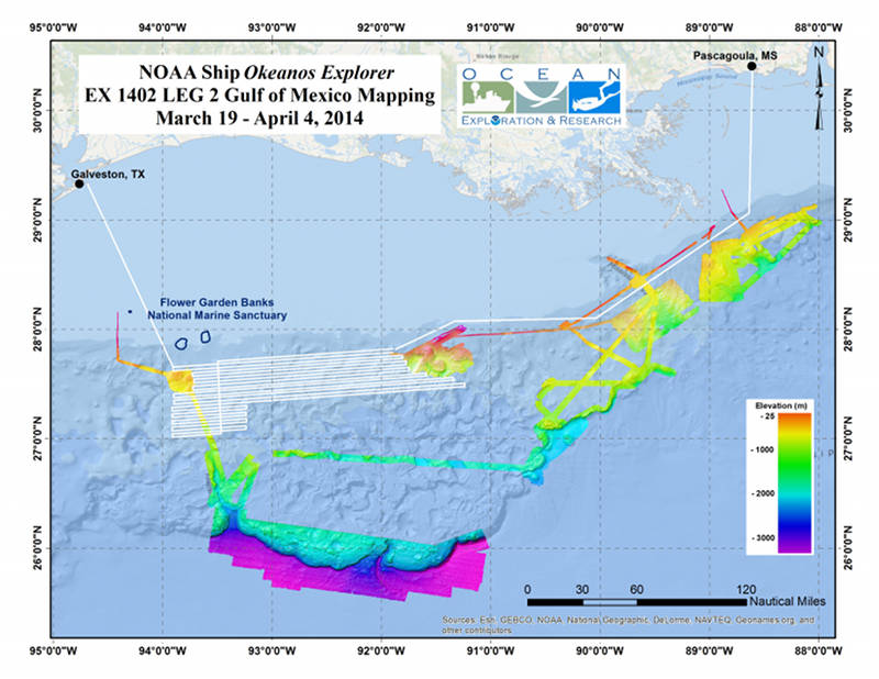 Exploration of the Gulf of Mexico 2014: Leg 2 (Mapping)