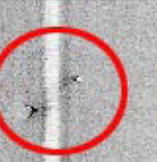 Target WR0325 was discovered in 2010, during a survey of the seafloor conducted for Chevron Oil using an autonomous underwater vehicle.  A side-scan sonar image captured by the vehicle shows a ship-like target, approximately 230 feet long (70 meters), with fairly high relief at each end.