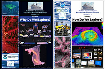 Okeanos Explorer Education Materials Collection was developed to encourage educators and students to become personally involved with the voyages and discoveries of the vessel.