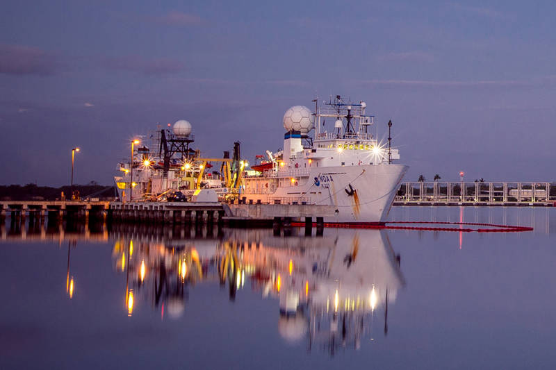 NOAA Ship Okeanos Explorer returned to port at Ford Island, Pearl Harbor this evening, bringing Leg 2 of the Hohonu Moana: Exploring Deep Waters off Hawaiʻi Expedition to a close. The next leg of the expedition starts August 28, 2015.