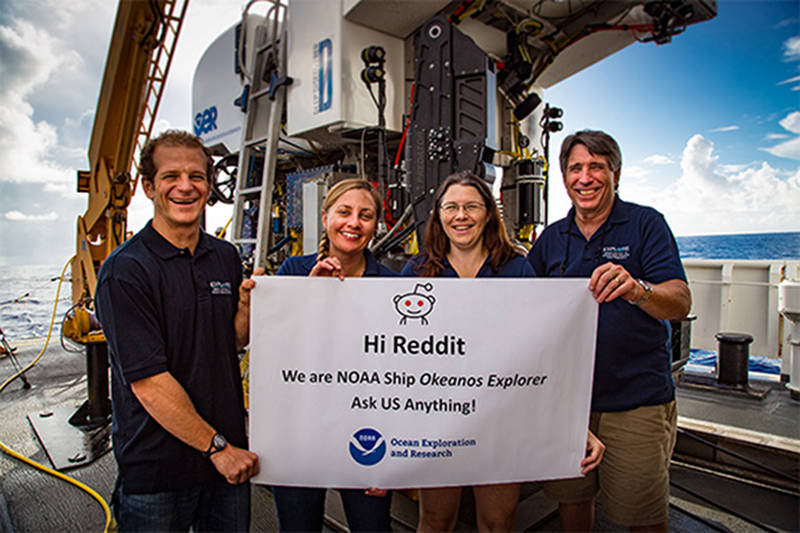 Science AMA Series: We're scientists on a NOAA mission to explore the deep, unseen waters off Hawaii. Ask Us Anything!