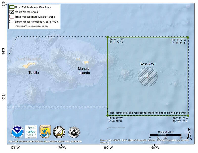 Rose Atoll is the easternmost Samoan island and the southernmost point of the United States.
