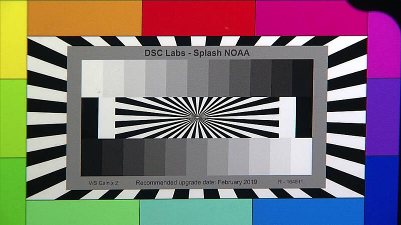 If you tune into the live feeds and start watching early, sometimes you will see this weird rectangular object with colors and black bars. Have you ever wondered what this is for? It is called a Color Chip Chart.