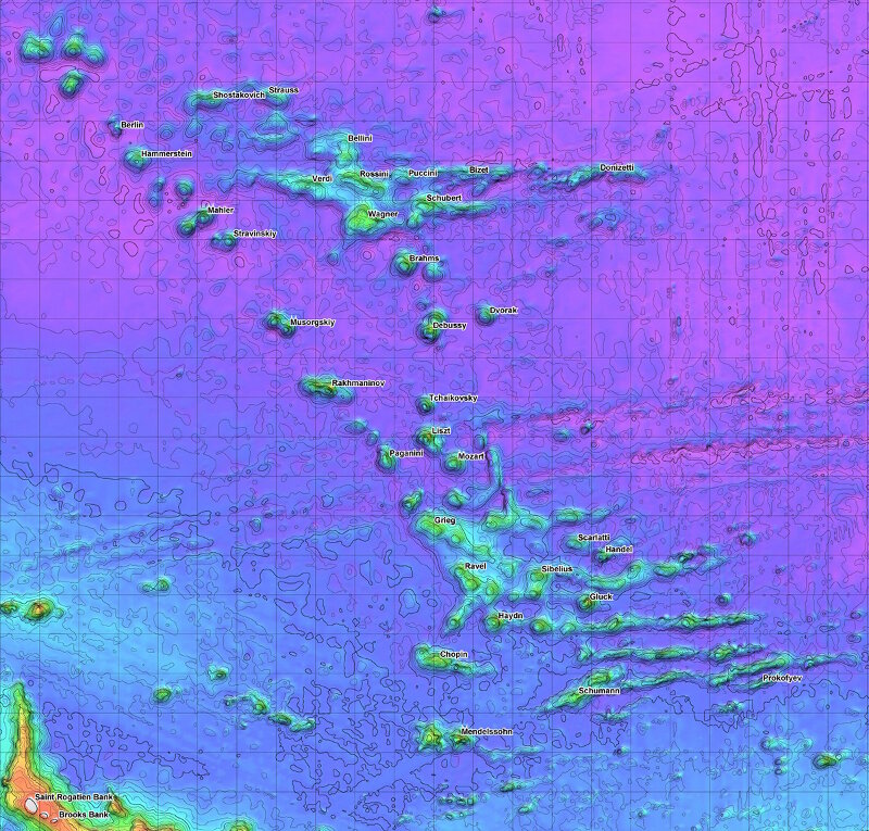 What's in Name? A Brief History of the Musicians Seamounts