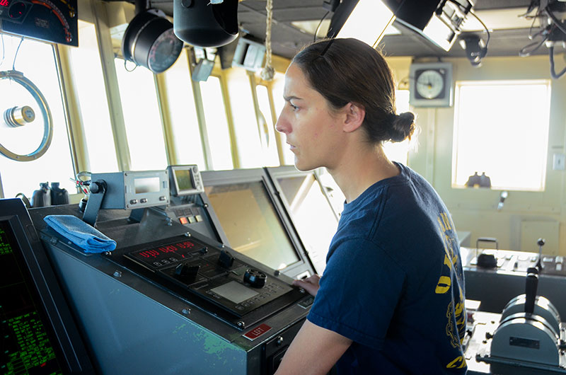 IOperations Officer, Lieutenant Rosemary Abbitt