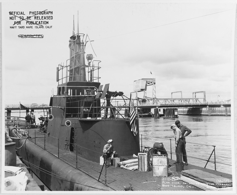 USS Muskallunge in 1944.