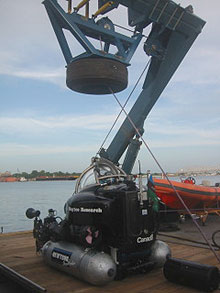 Image of the deep worker. image of the deep worker