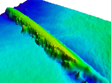 USS L-8 Bathymetry