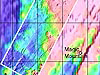 High resolution bathymetry collected on ABE's first two dives. 