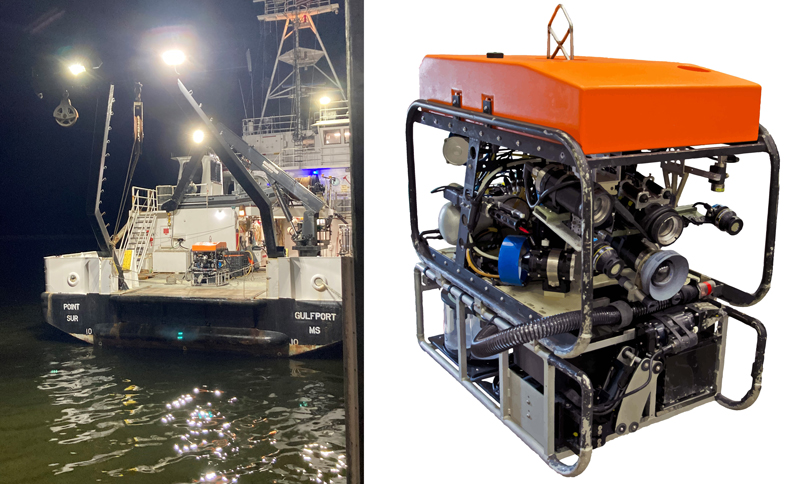 During the Exploring the Blue Economy Biotechnology Potential of Deepwater Habitats expedition, the team will use remotely operated vehicle Mohawk from the Undersea Vehicles Program at University of North Carolina Wilmington to explore.